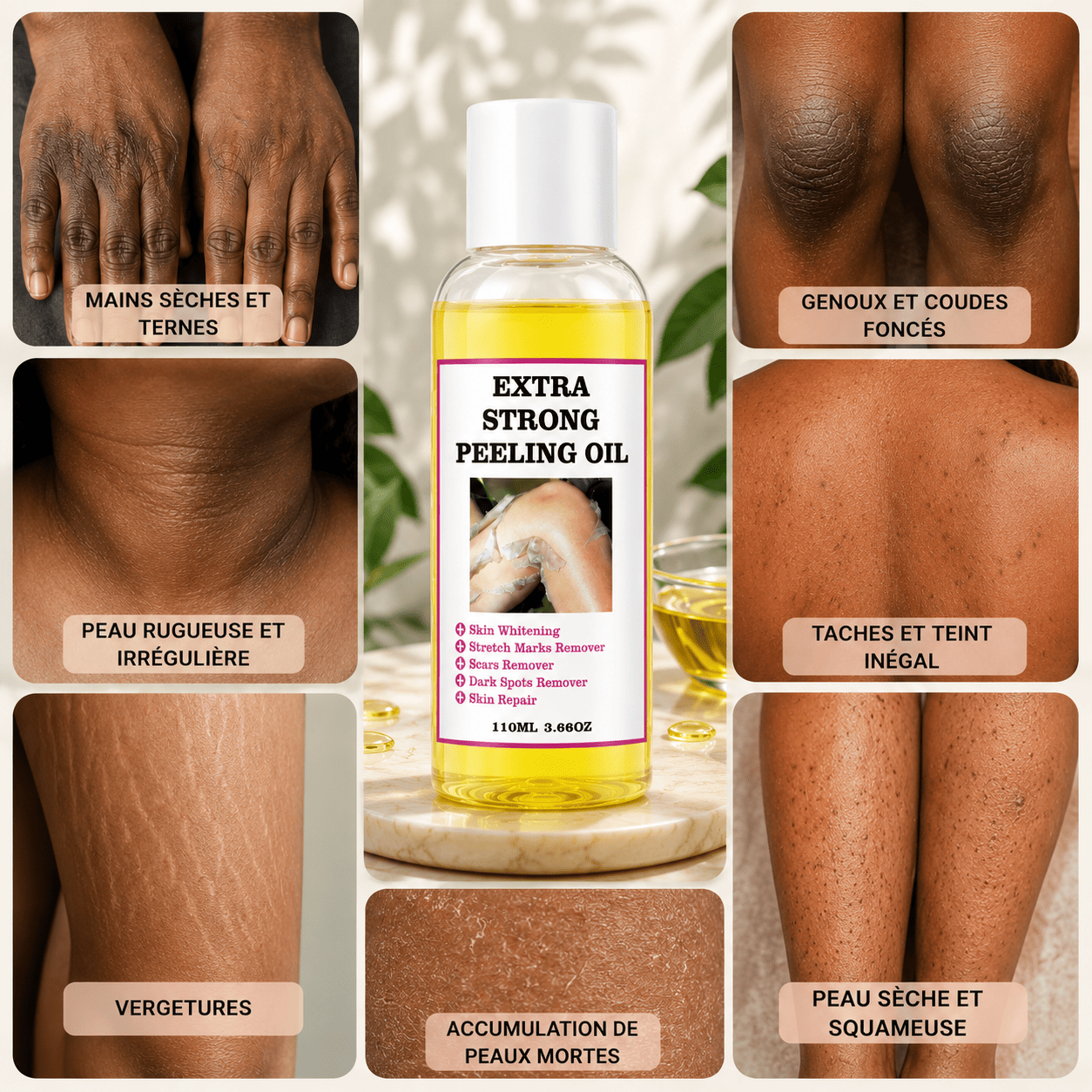 HUILE PEELING EXFOLIANTE