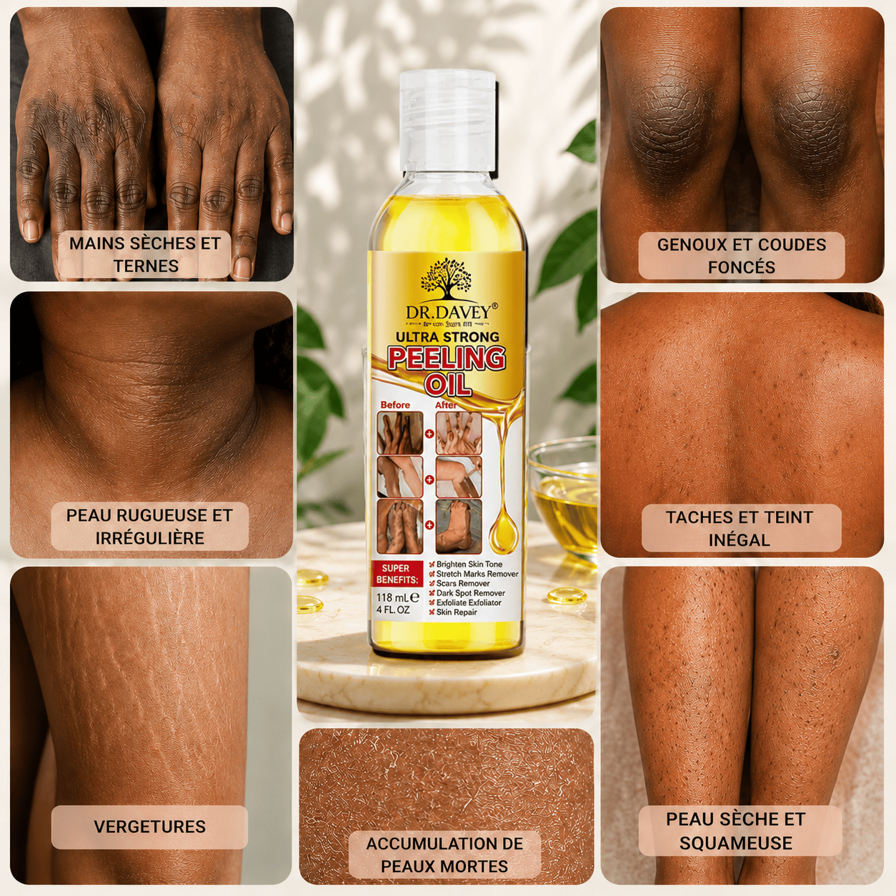 HUILE PEELING EXFOLIANTE